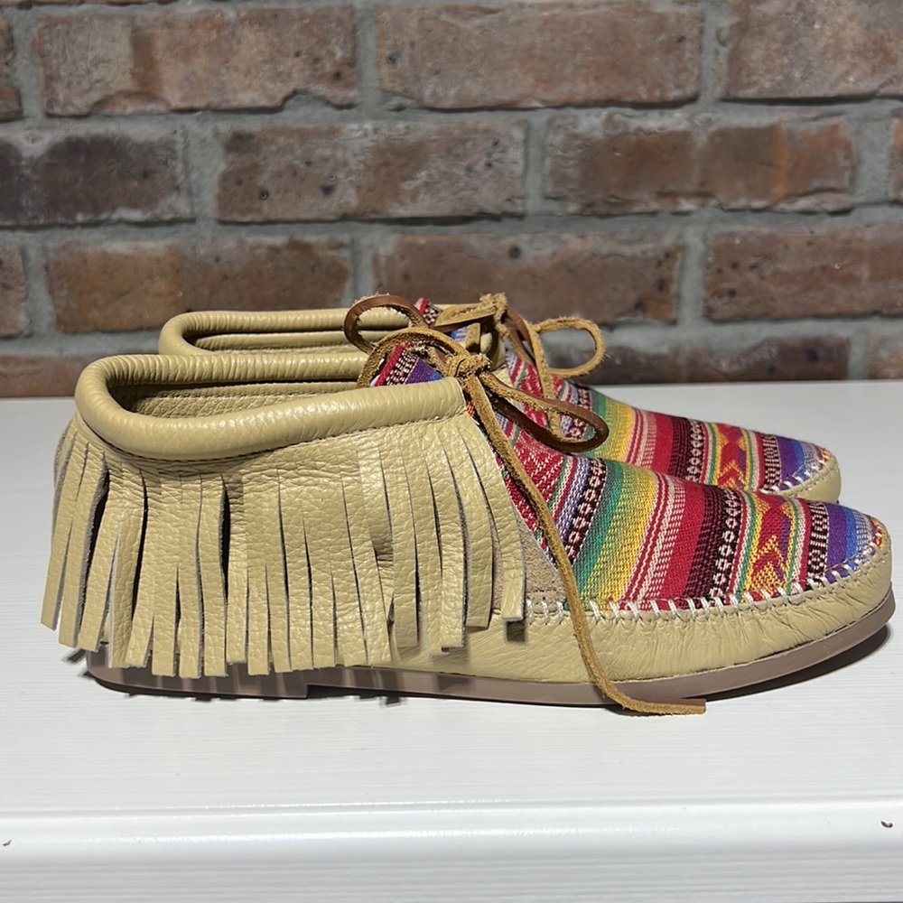 Minnetonka Frisco Deerskin Serape Fringe - Picture 10 of 15